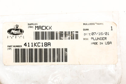 Mack 411KC18A Plunger NOS