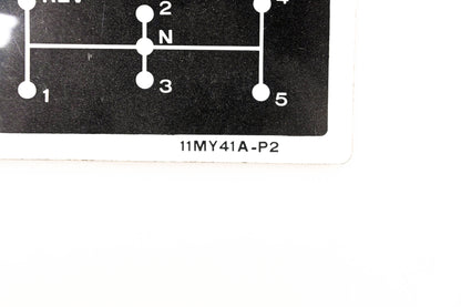 Mack 11MY41AP2 5-Speed Shift Decal NOS