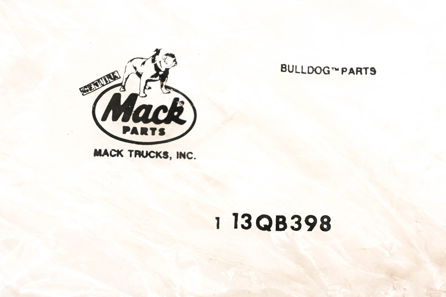 Mack 13QB398 Lever NOS