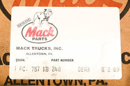 Mack 757KB248 Drive Gear NOS