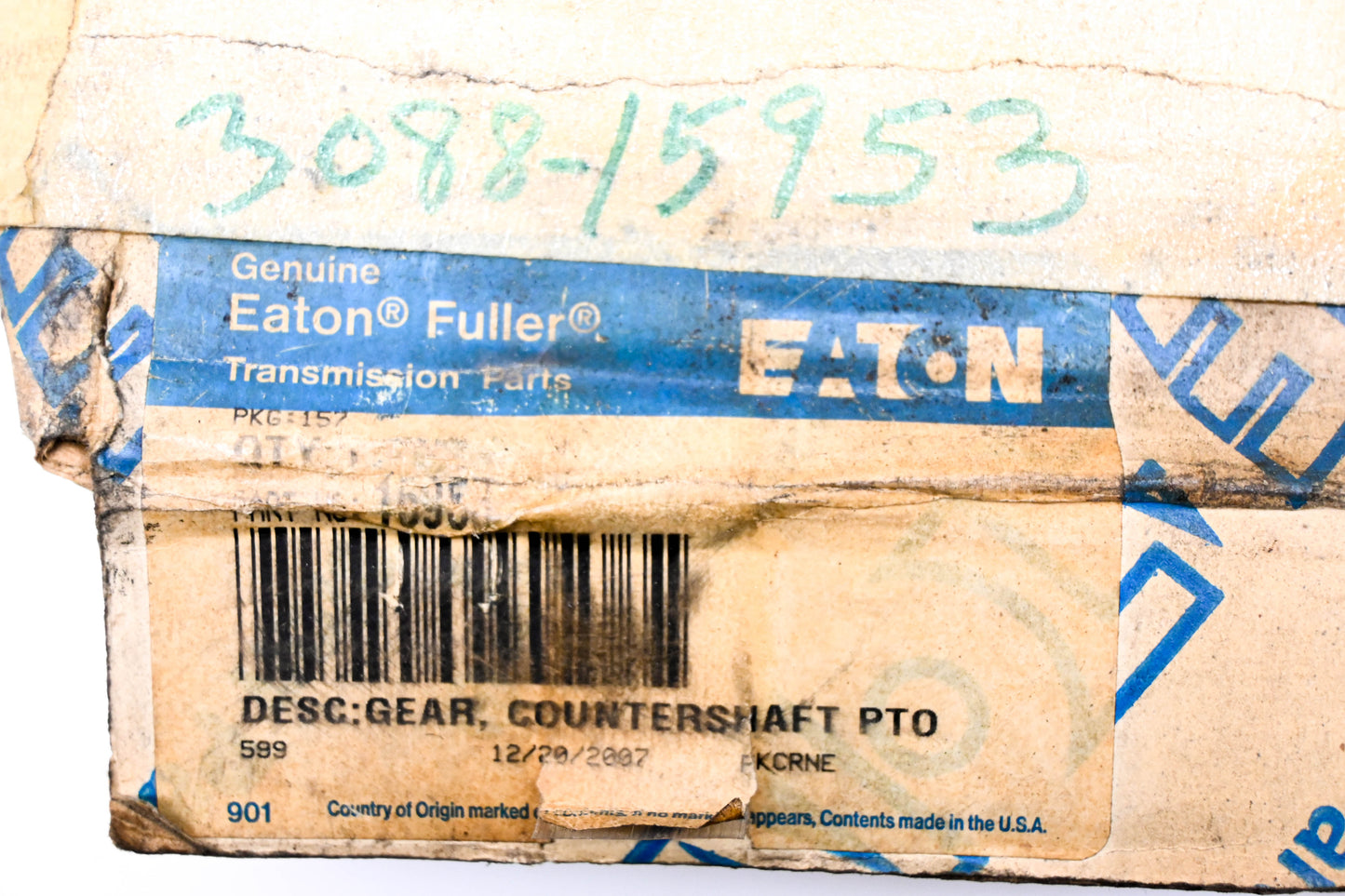 Eaton Fuller 3088-15953, 15953 Transmission Countershaft PTO Gear NOS