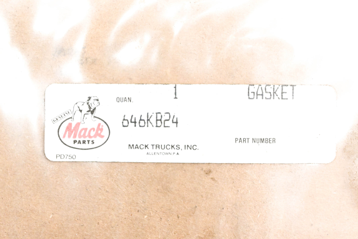 Mack 646KB24 Gasket NOS