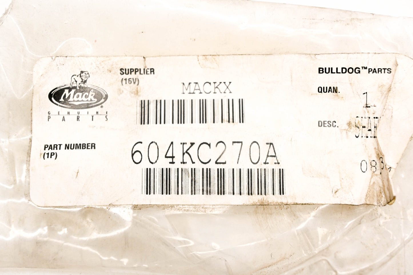 Mack 604KC270A Shaft NOS