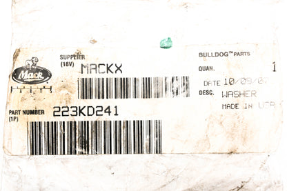 Mack 223KD241 Washer NOS