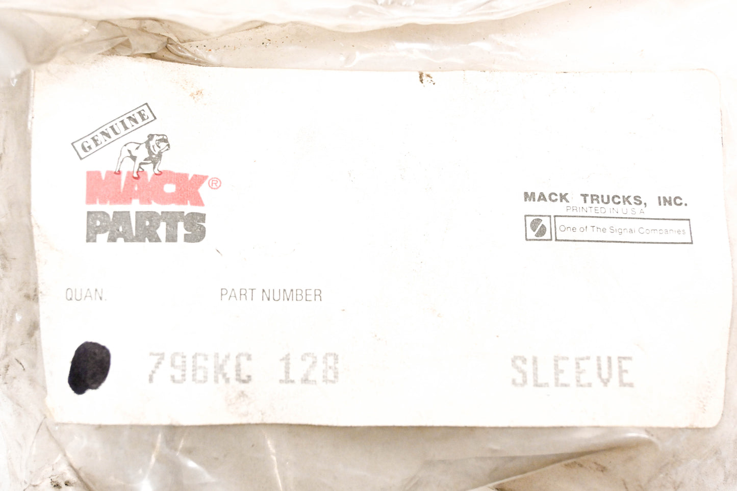 Mack 796KC128 Sleeve NOS