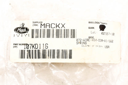 Mack 107KD116 Spring NOS