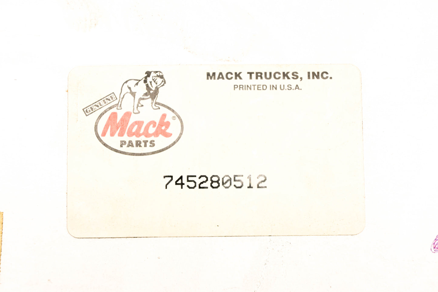 Mack 745280512 Gasket Kit NOS
