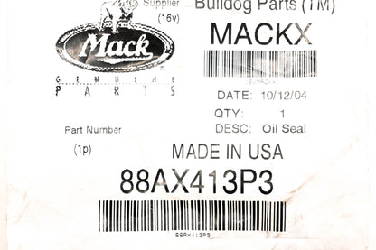 Mack 88AX413P3 Oil Seal NOS
