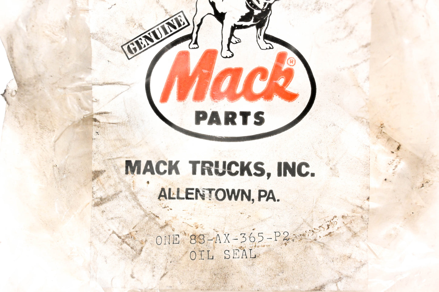 Mack 88AX365P2 Oil Seal NOS