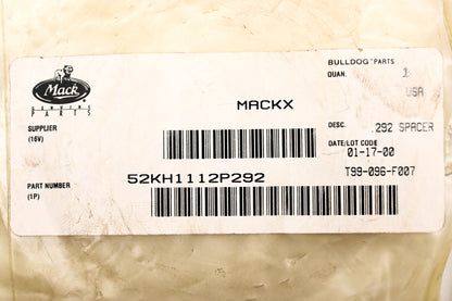Mack 52KH1112P292 Spacer NOS