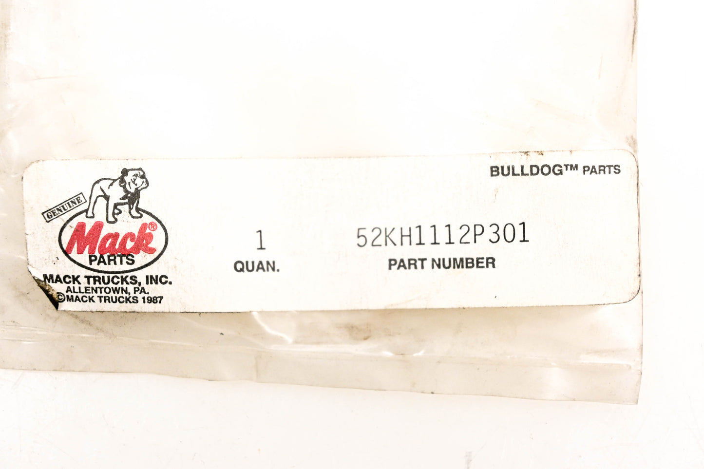 Mack 52KH1112P301 Spacer NOS