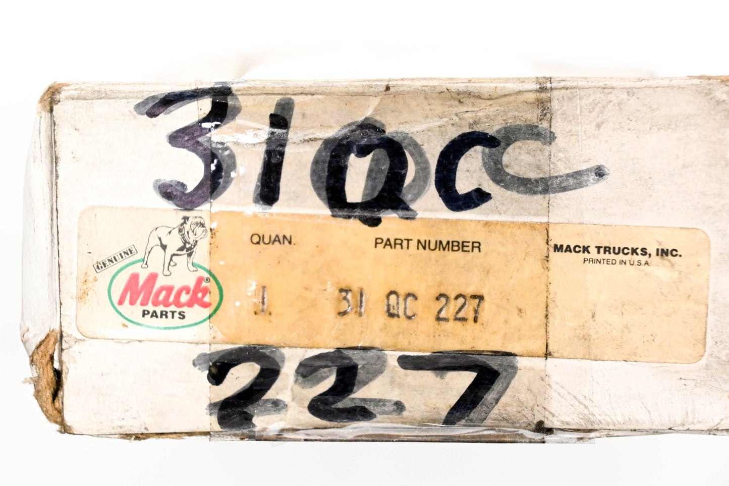 Mack 31QC227, 1617-04836-02 KYSOR 12v Air Cylinder Assembly NOS