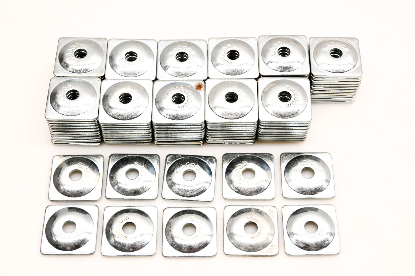 Woody's ASW-3725B Steel Backer Plates Qty 120 NOS