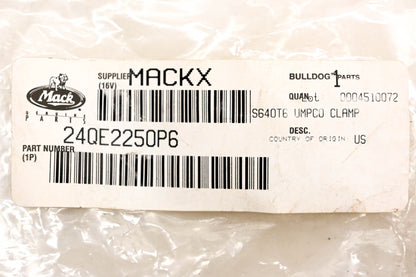 Mack 24QE2250P6 Clamp NOS