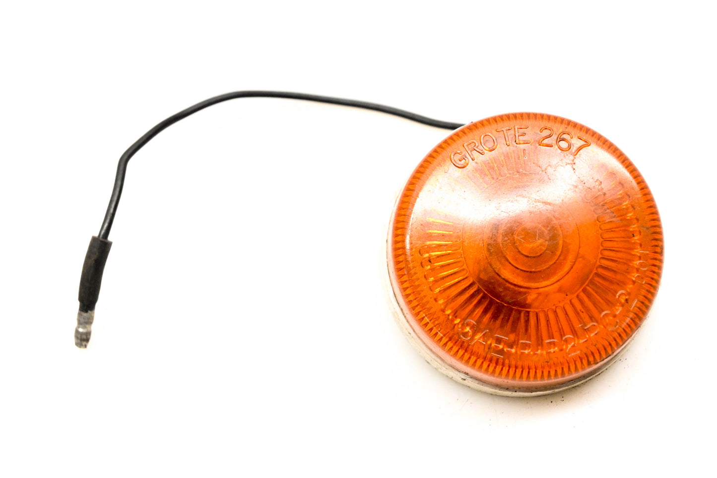 Grote 267 Amber 2.5" Round Lamp Assembly