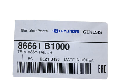 Hyundai 86661 B1000, 86661-B1000 Tail Trim Assembly NOS