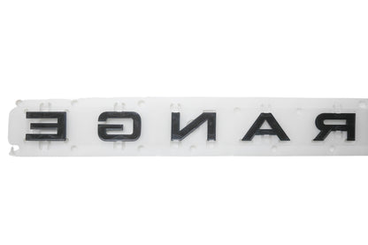 Land Rover LR104329 Plastic Name Plate RANGE NOS