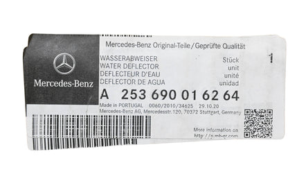 New OEM Mercedes-Benz 253 690 01 62 64 Water Deflector NOS
