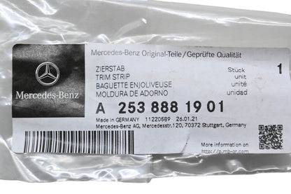 New OEM Mercedes-Benz 253 888 19 01 Trim Strip NOS