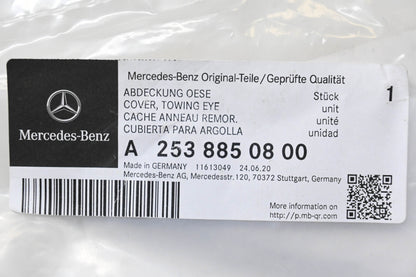 New OEM Mercedes-Benz 253 885 08 00 Towing Eye Cover NOS