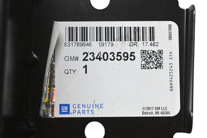GM 23403595 Passenger Side Pickup Box Rear Stake Pocket Bracket NOS