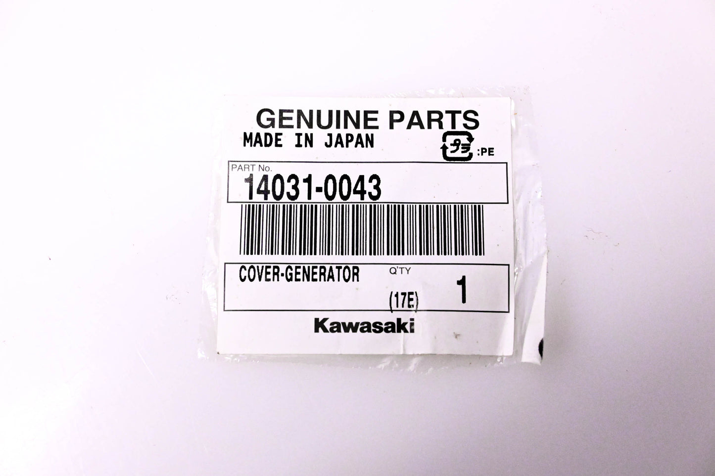 New OEM Kawasaki 14031-0043 Generator Cover NOS