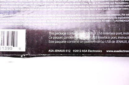 Jensen ASA-JENAUX-512, 4401-0136 USB Interface & 1/8" Auxiliary Input Jack NOS