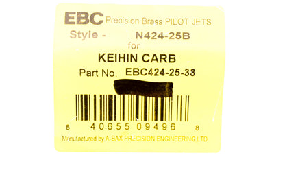 EBC EBC424-25-38, N424-25B Keihin Carb Pilot Jet NOS
