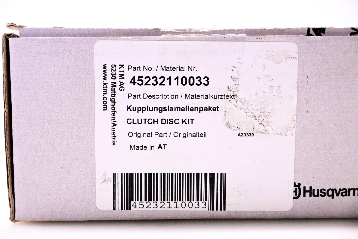 New OEM KTM 45232110033 Clutch Disc NOS