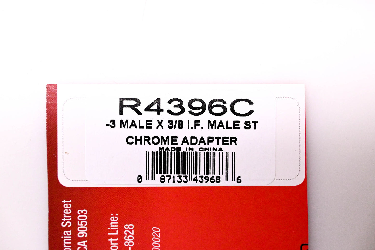 Russell R4396C Brake Line Fitting NOS