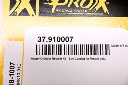 Pro X 37.910007, 18-1007 Master Cylinder Rebuild NOS