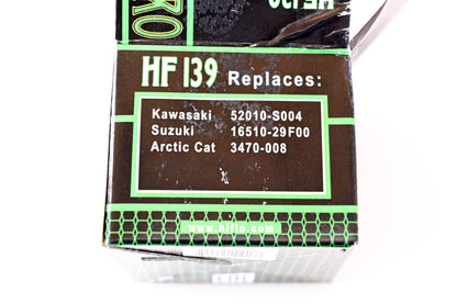 Hi Flo HF139, 52010-S004, 3470-008 Oil Filter NOS