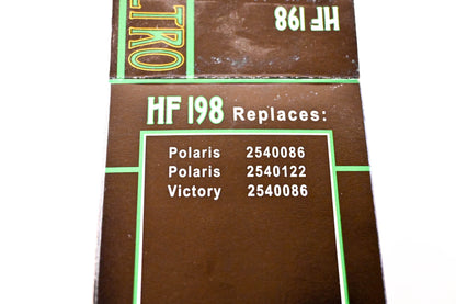 Hi Flo HF198, 2540086, 2540122 Oil Filter NOS