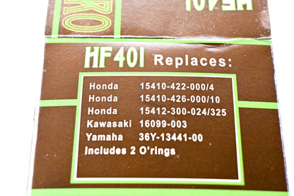 Hi Flo HF401, 15410-422-00014, 16099-003 Oil Filter NOS