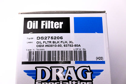 Drag Specialties DS275206, 63810-80, 63782-80A Oil Filter NOS