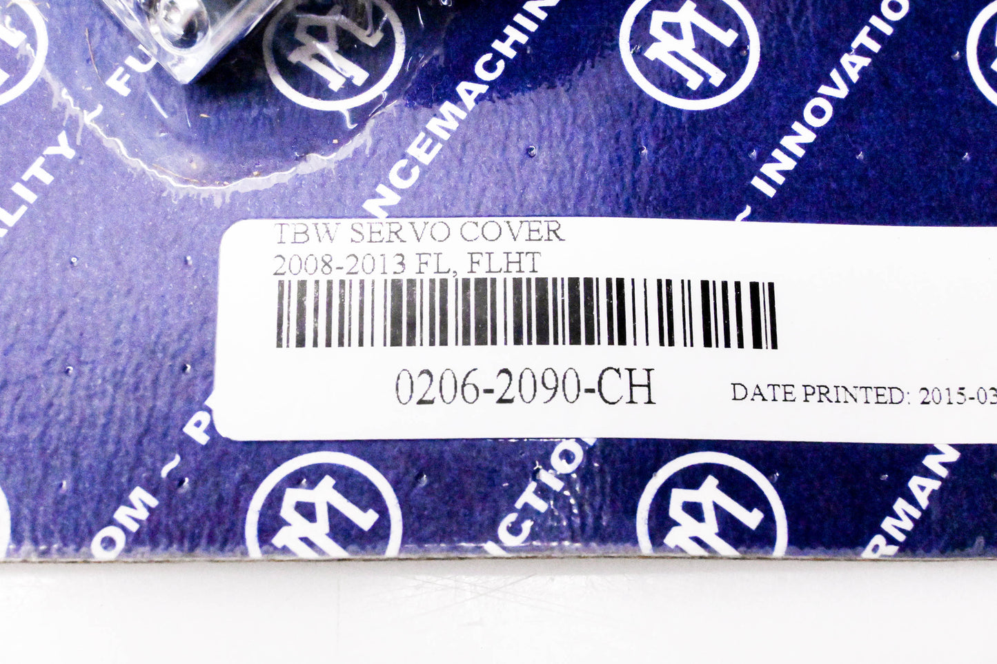 Performance Machine 0206-2090-CH TBW Servo Cover NOS
