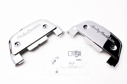 New OEM Harley-Davidson 50782-91 Script Passenger Footboard Cover NOS