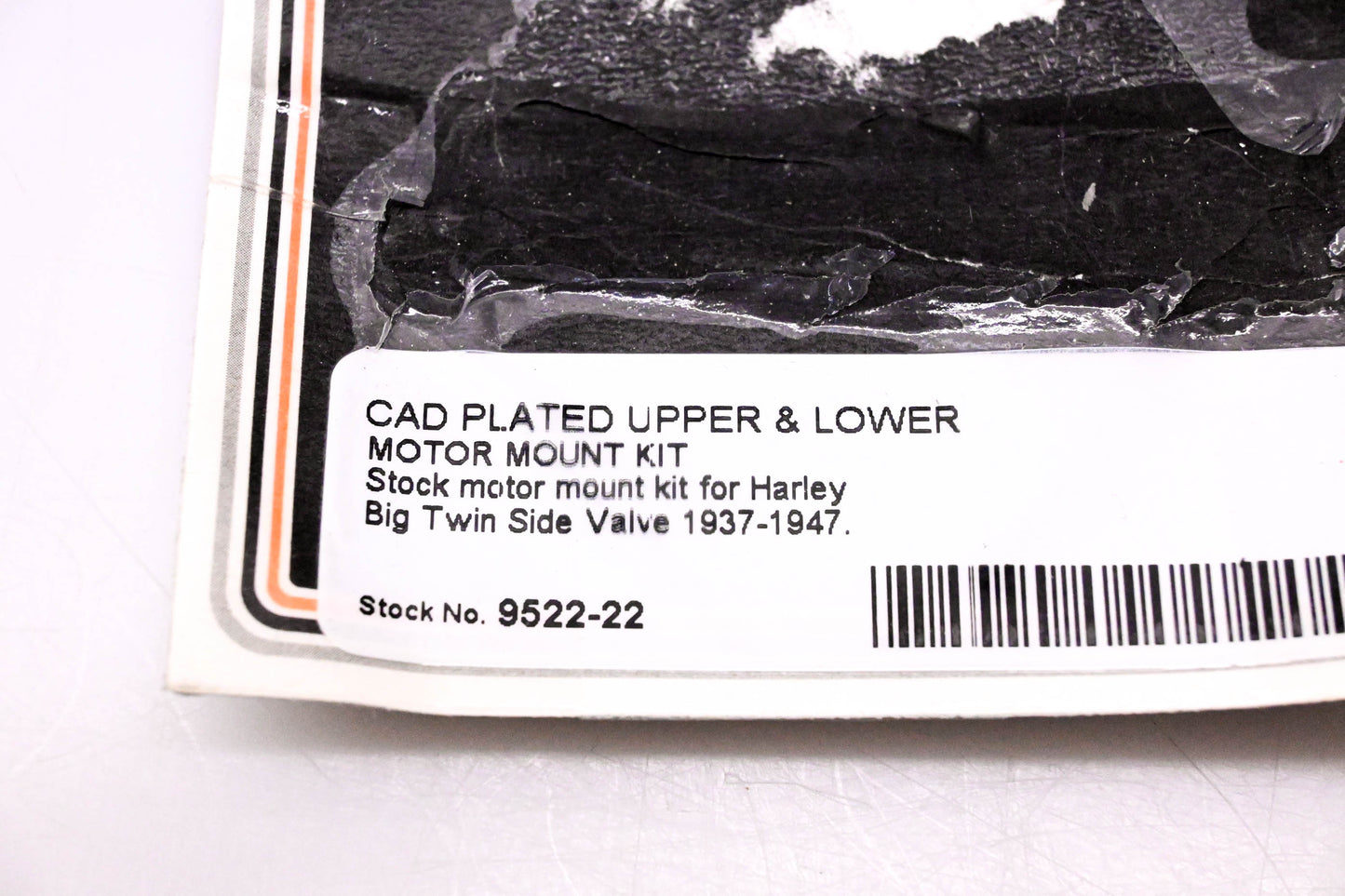 Colony 9522-22 CAD Plated Upper & Lower Motor Mount Kit NOS