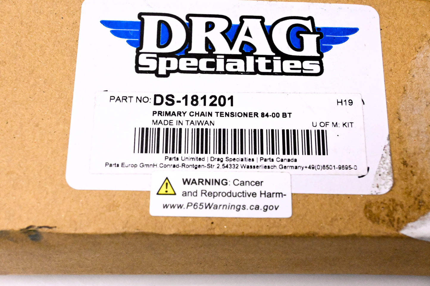 Drag Specialties DS-181201 Primary Chain Adjuster NOS