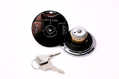 Drag Specialties DS-390079 Locking Gas Cap 1 Vented 1 Not Vented NOS