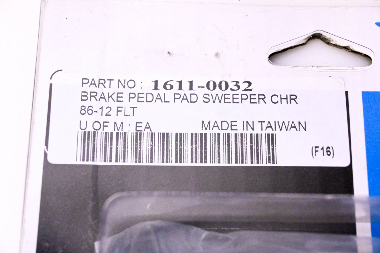 Drag Specialties 1611-0032 Brake Pedal Pad NOS