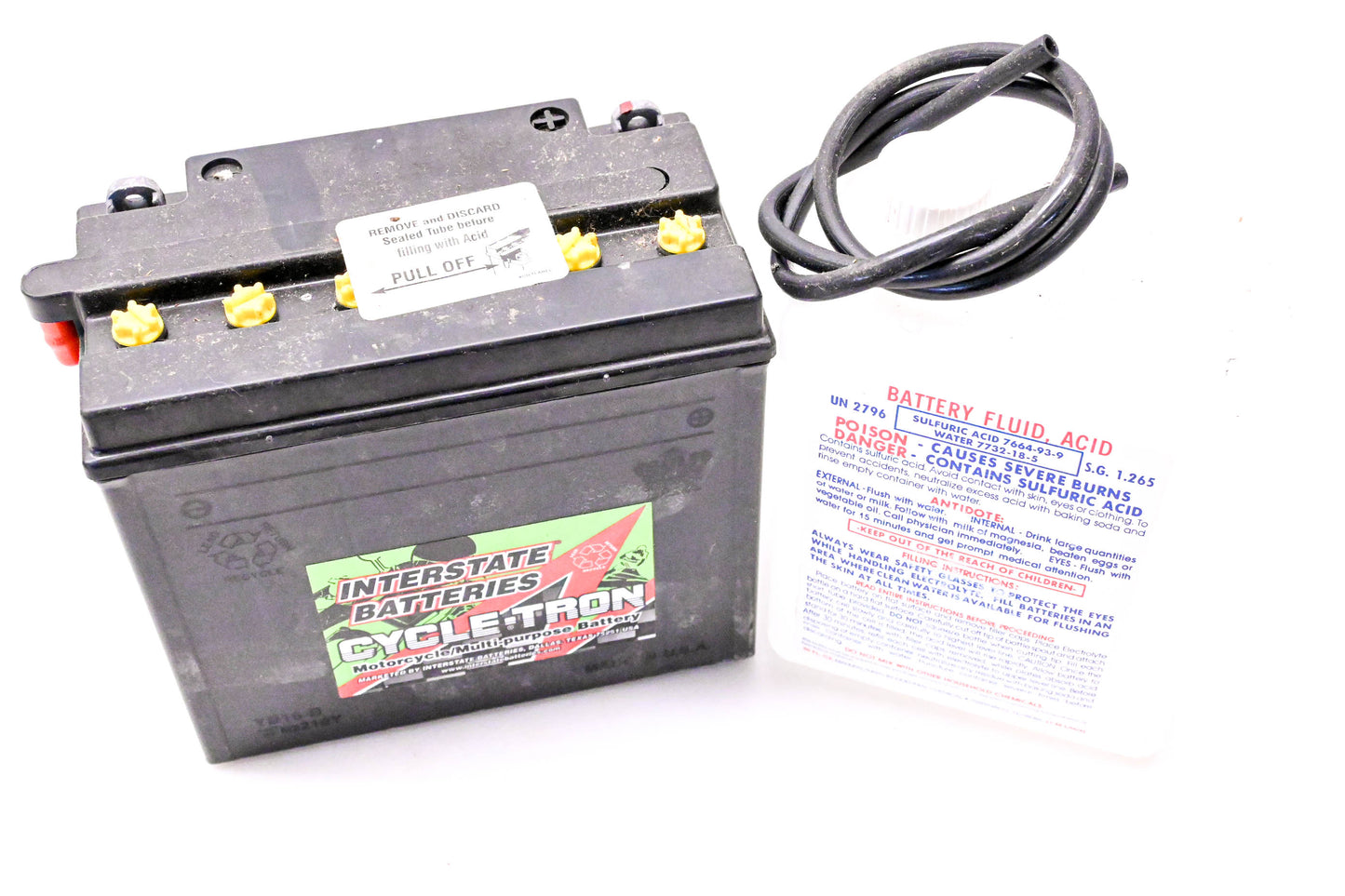 Interstate Batteries YB16-B, M2216Y Battery NOS
