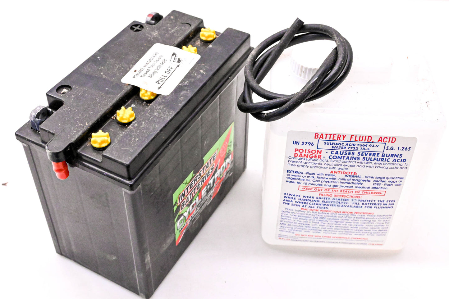 Interstate Batteries YB16-B, M2216Y Battery NOS