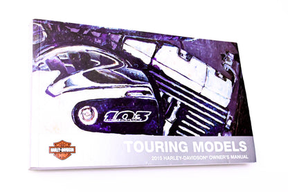 New OEM Harley-Davidson 99466-15 Touring Models 2015 Harley-Davidson Owners Manual NOS