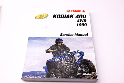 OEM Yamaha LIT-11616-KD-41 Kodiak400 4 Wheel Drive 1999 Service Manual