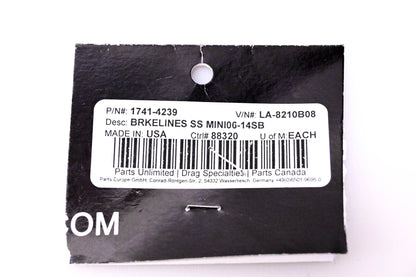 Drag Specialties 1741-4239, LA-8210B08 Brake Line NOS