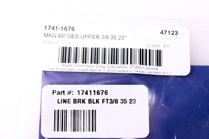 Magnum 1741-1676 Upper Front Brake Line NOS