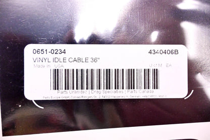 Drag Specialties 0651-0234, 4340406B Idle Cable NOS