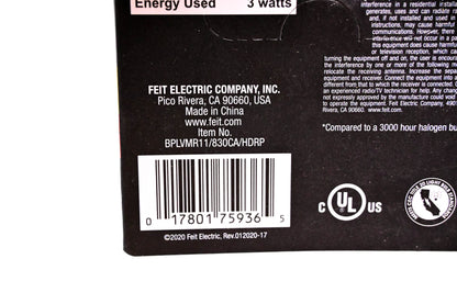FEIT Electric BPLVMR11/830CA/HDRP 25 Watt Landscape Bulb NOS
