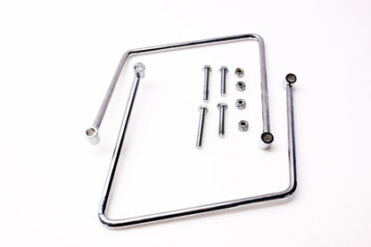 V-Twin 31-0439 Chrome Saddlebag Support Kit NOS